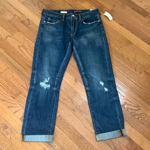 Slim Boyfriend Crop jeans by Pilcro Anthropologie
